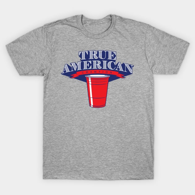 True American Champion (Variant) T-Shirt by huckblade